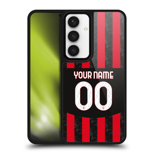 Custom Customised Personalised AC Milan 2024/25 Kit Home Gel Armour Case For Samsung Galaxy S24 5G