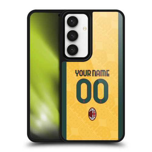 Custom Customised Personalised AC Milan 2024/25 Kit Third Gel Armour Case For Samsung Galaxy S24 5G