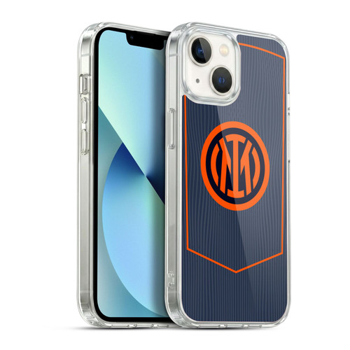 Fc Internazionale Milano 2025/26 Crest Kit Third Soft Gel Case for Apple iPhone 13