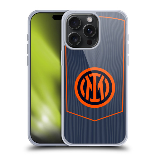 Fc Internazionale Milano 2025/26 Crest Kit Third Soft Gel Case for Apple iPhone 15 Pro Max