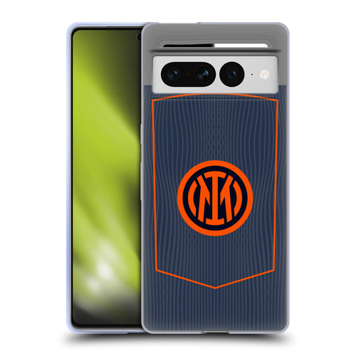 Fc Internazionale Milano 2025/26 Crest Kit Third Soft Gel Case for Google Pixel 7 Pro
