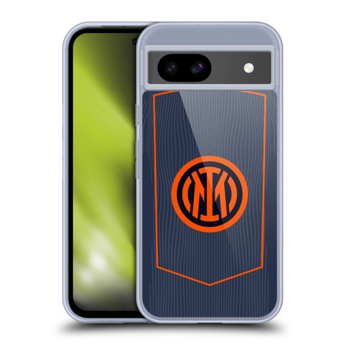 Fc Internazionale Milano 2025/26 Crest Kit Third Soft Gel Case for Google Pixel 8a