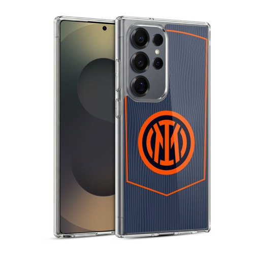 Fc Internazionale Milano 2025/26 Crest Kit Third Soft Gel Case for Samsung Galaxy S25 Ultra & MagSafe