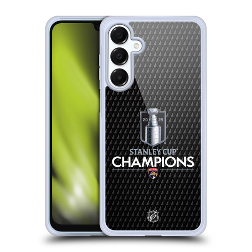 NHL 2025 Stanley Cup Champions Florida Panthers Puck Pattern Soft Gel Case for Samsung Galaxy A16 5G