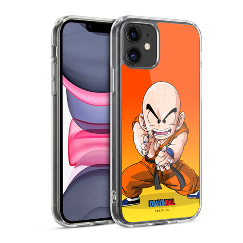 Dragon Ball Characters Krillin Soft Gel Case for Apple iPhone 11