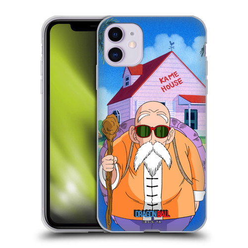 Dragon Ball Characters Master Roshi Soft Gel Case for Apple iPhone 11