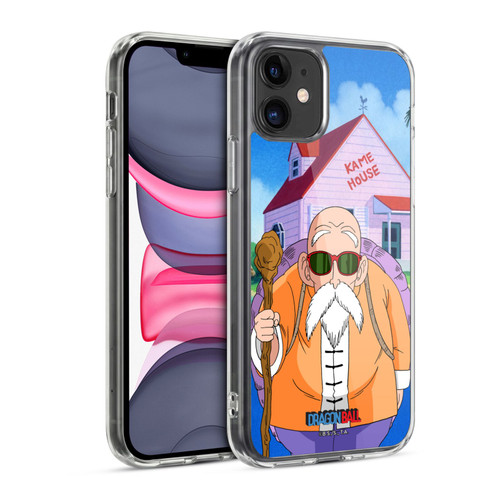 Dragon Ball Characters Master Roshi Soft Gel Case for Apple iPhone 11