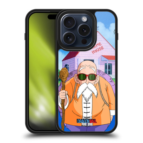 Dragon Ball Characters Master Roshi Gel Armour Case For Apple iPhone 15 Pro