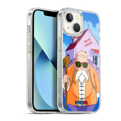Dragon Ball Characters Master Roshi Soft Gel Case for Apple iPhone 13
