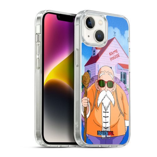 Dragon Ball Characters Master Roshi Soft Gel Case for Apple iPhone 14