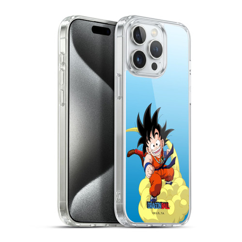 Dragon Ball Characters Goku Soft Gel Case for Apple iPhone 15 Pro Max & MagSafe