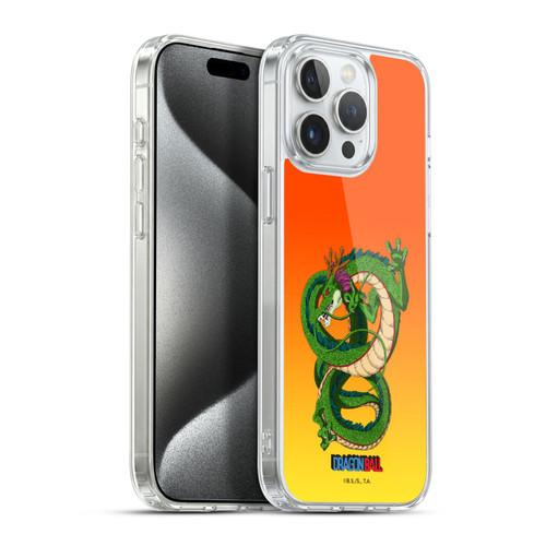 Dragon Ball Characters Shenron Soft Gel Case for Apple iPhone 15 Pro Max & MagSafe