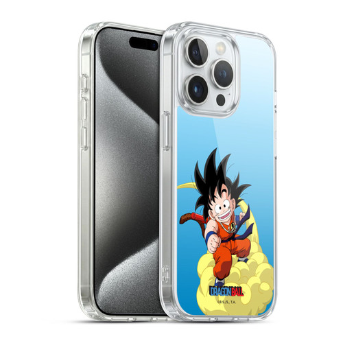 Dragon Ball Characters Goku Soft Gel Case for Apple iPhone 15 Pro & MagSafe