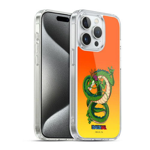 Dragon Ball Characters Shenron Soft Gel Case for Apple iPhone 15 Pro & MagSafe
