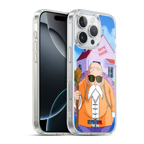 Dragon Ball Characters Master Roshi Soft Gel Case for Apple iPhone 16 Pro & MagSafe