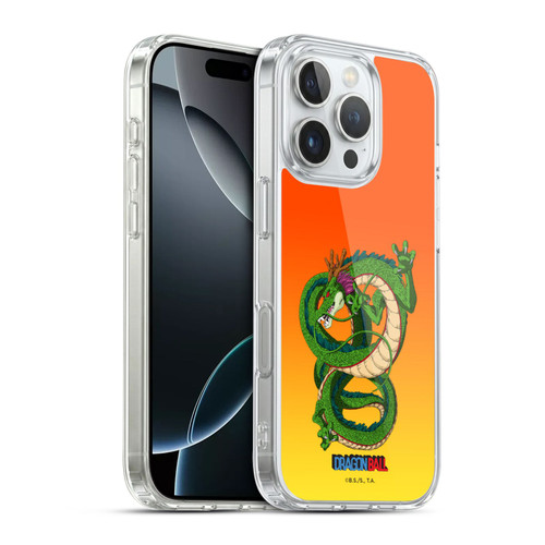 Dragon Ball Characters Shenron Soft Gel Case for Apple iPhone 16 Pro & MagSafe