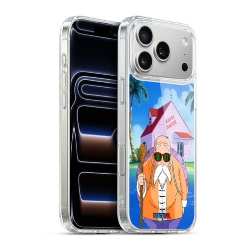 Dragon Ball Characters Master Roshi Soft Gel Case for Apple iPhone 17 Pro Max