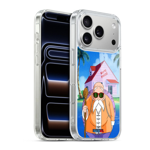 Dragon Ball Characters Master Roshi Soft Gel Case for Apple iPhone 17 Pro