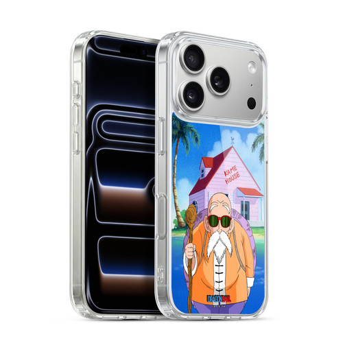 Dragon Ball Characters Master Roshi Soft Gel Case for Apple iPhone 17 Pro
