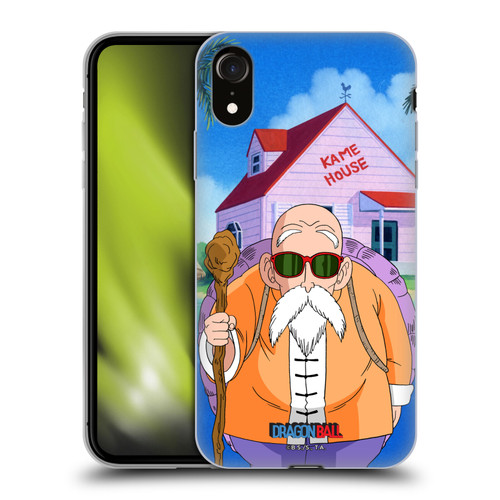 Dragon Ball Characters Master Roshi Soft Gel Case for Apple iPhone XR