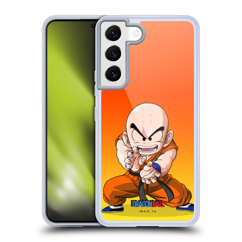 Dragon Ball Characters Krillin Soft Gel Case for Samsung Galaxy S22 5G