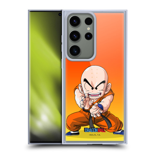Dragon Ball Characters Krillin Soft Gel Case for Samsung Galaxy S23 Ultra 5G