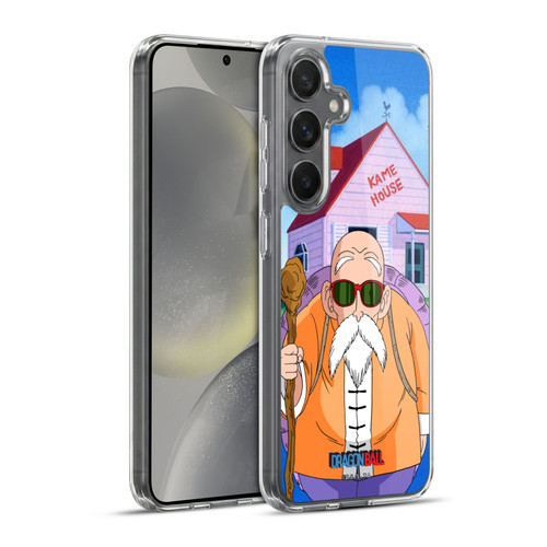 Dragon Ball Characters Master Roshi Soft Gel Case for Samsung Galaxy S24+ 5G & MagSafe