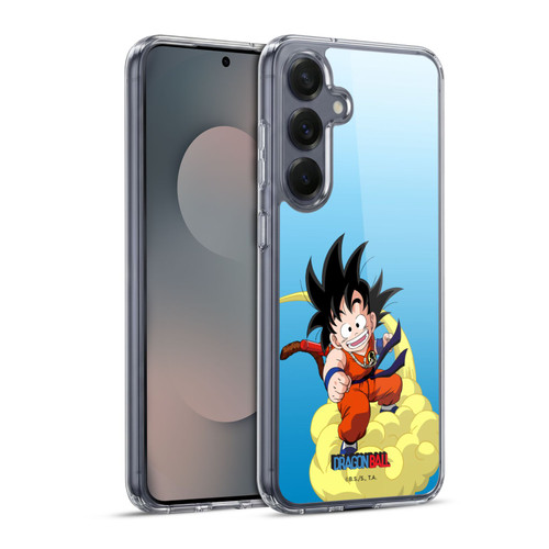 Dragon Ball Characters Goku Soft Gel Case for Samsung Galaxy S25+ & MagSafe