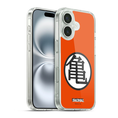 Dragon Ball Iconic Kame Symbol Soft Gel Case for Apple iPhone 16 & MagSafe