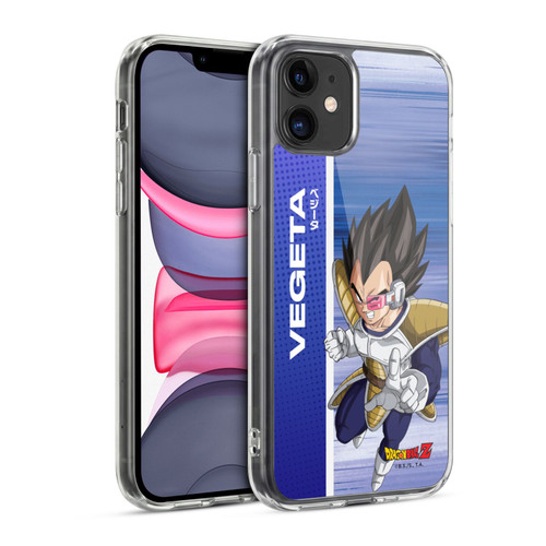 Dragon Ball Z Saiyan Arc Characters Vegeta Soft Gel Case for Apple iPhone 11