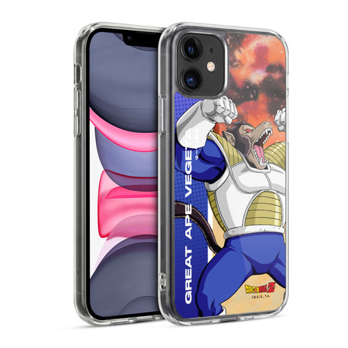 Dragon Ball Z Saiyan Arc Characters Great Ape Vegeta Soft Gel Case for Apple iPhone 11
