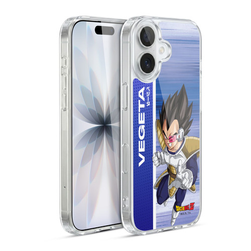 Dragon Ball Z Saiyan Arc Characters Vegeta Soft Gel Case for Apple iPhone 17