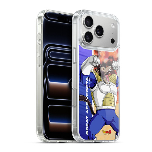 Dragon Ball Z Saiyan Arc Characters Great Ape Vegeta Soft Gel Case for Apple iPhone 17 Pro Max