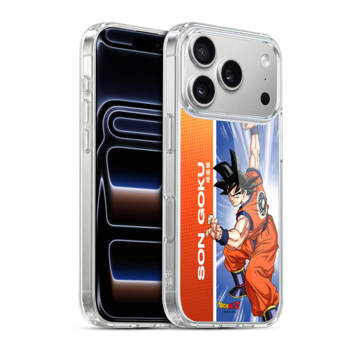 Dragon Ball Z Saiyan Arc Characters Son Goku Soft Gel Case for Apple iPhone 17 Pro