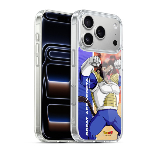 Dragon Ball Z Saiyan Arc Characters Great Ape Vegeta Soft Gel Case for Apple iPhone 17 Pro