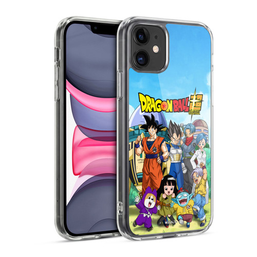 Dragon Ball Super Future Trunks Arc Characters Group Soft Gel Case for Apple iPhone 11