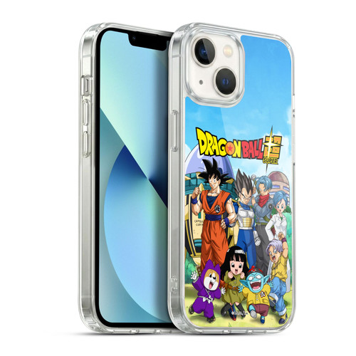 Dragon Ball Super Future Trunks Arc Characters Group Soft Gel Case for Apple iPhone 13