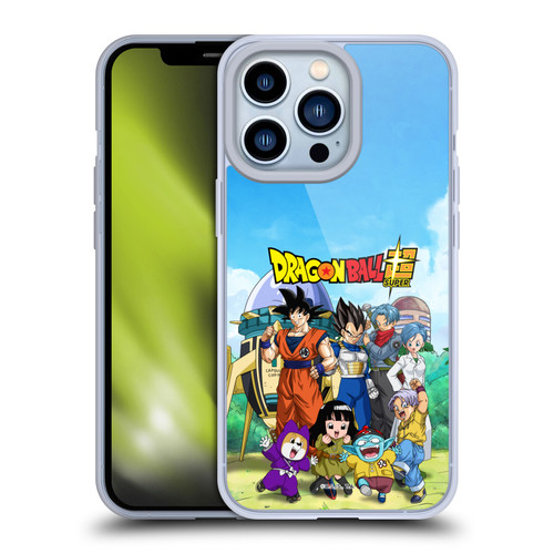 Dragon Ball Super Future Trunks Arc Characters Group Soft Gel Case for Apple iPhone 13 Pro