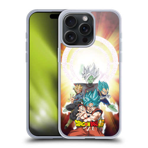 Dragon Ball Super Future Trunks Arc Characters Merged Zamasu Soft Gel Case for Apple iPhone 15 Pro Max