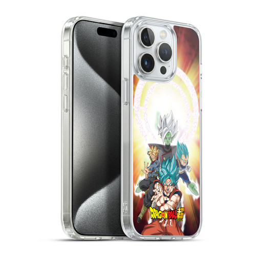 Dragon Ball Super Future Trunks Arc Characters Merged Zamasu Soft Gel Case for Apple iPhone 15 Pro Max