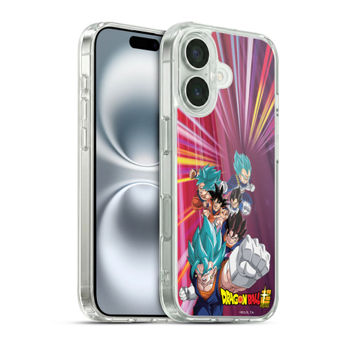 Dragon Ball Super Future Trunks Arc Characters Vegito Soft Gel Case for Apple iPhone 16