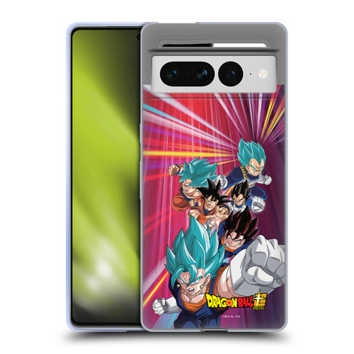 Dragon Ball Super Future Trunks Arc Characters Vegito Soft Gel Case for Google Pixel 7 Pro