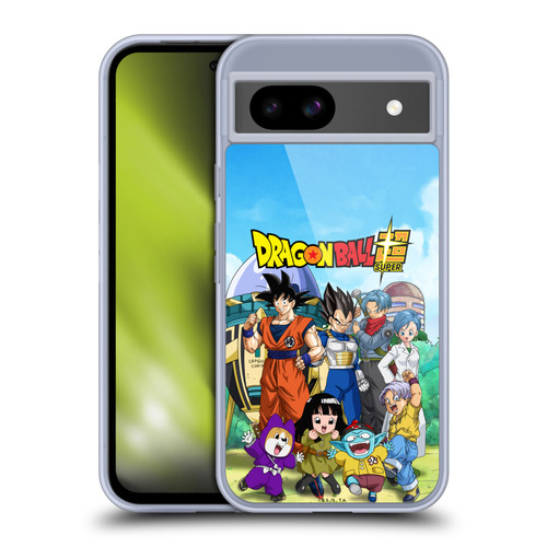 Dragon Ball Super Future Trunks Arc Characters Group Soft Gel Case for Google Pixel 8a