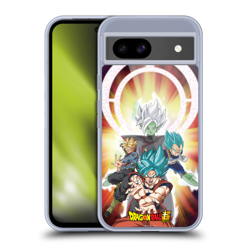 Dragon Ball Super Future Trunks Arc Characters Merged Zamasu Soft Gel Case for Google Pixel 8a