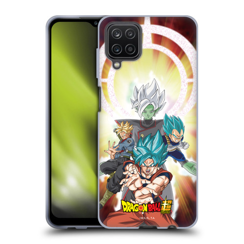 Dragon Ball Super Future Trunks Arc Characters Merged Zamasu Soft Gel Case for Samsung Galaxy A12 (2020)