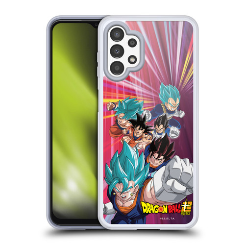 Dragon Ball Super Future Trunks Arc Characters Vegito Soft Gel Case for Samsung Galaxy A13 (2022)