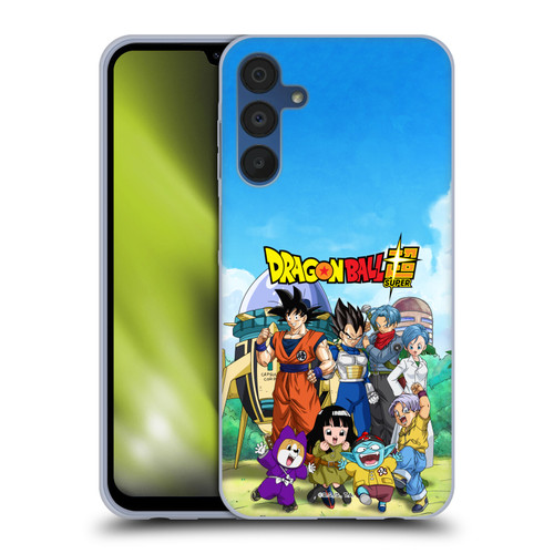 Dragon Ball Super Future Trunks Arc Characters Group Soft Gel Case for Samsung Galaxy A15