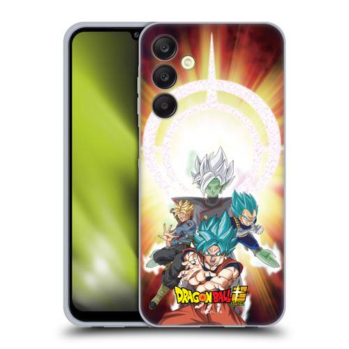Dragon Ball Super Future Trunks Arc Characters Merged Zamasu Soft Gel Case for Samsung Galaxy A25 5G