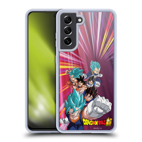 Dragon Ball Super Future Trunks Arc Characters Vegito Soft Gel Case for Samsung Galaxy S21 FE 5G