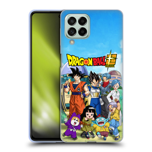 Dragon Ball Super Future Trunks Arc Characters Group Soft Gel Case for Samsung Galaxy M53 (2022)
